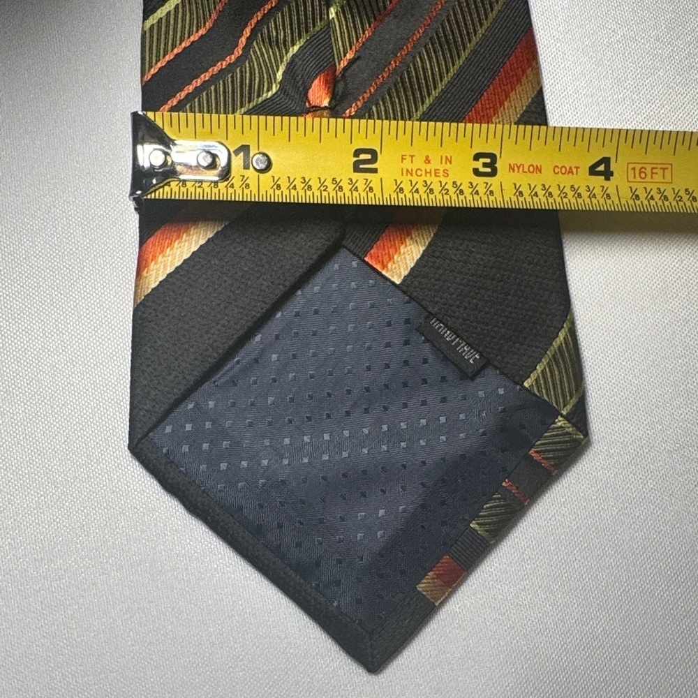 Kailong Silk Handmade Striped Tie - Picture 9 of 11